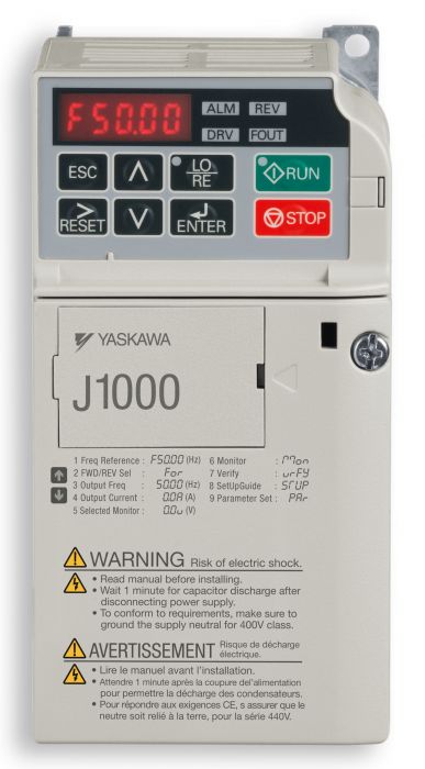 Yaskawa CIMR-JCBA0010BAA frekvenciaváltó