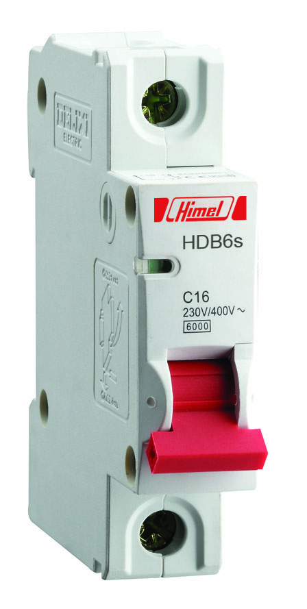 HIMEL HDB9-63 1P C 16A 10kA Kismegszakító