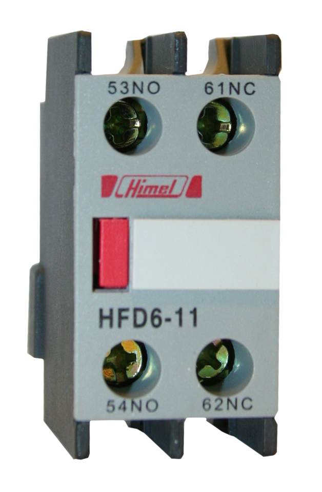 HIMEL HFD6-31 mellső segéd 3NO 1NC mágneskapcsolóra
